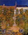 Der Künstler s Garten bei Vetheuil Claude Monet